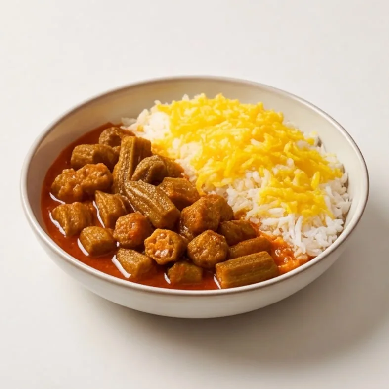 خورشت بامیه