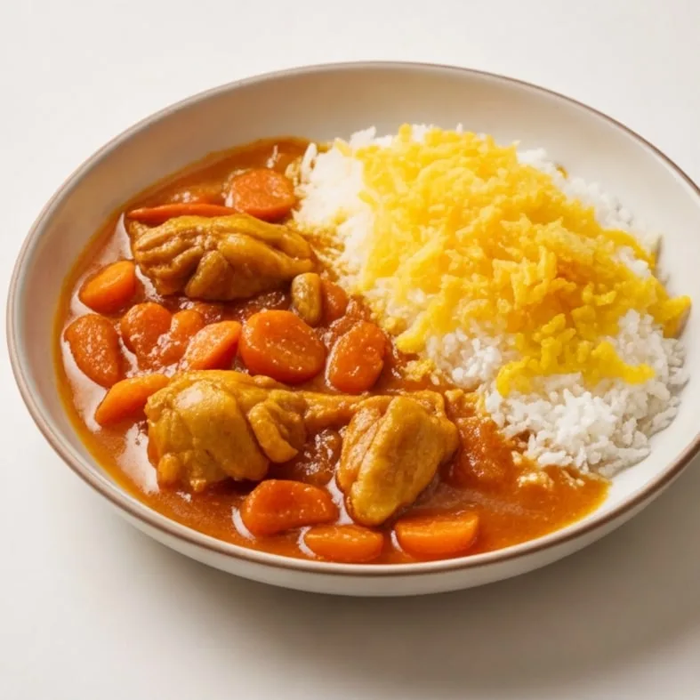 خورشت هویج با مرغ