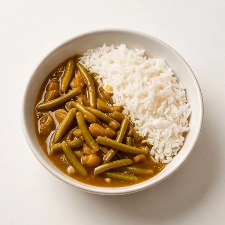 خورشت لوبیا سبز