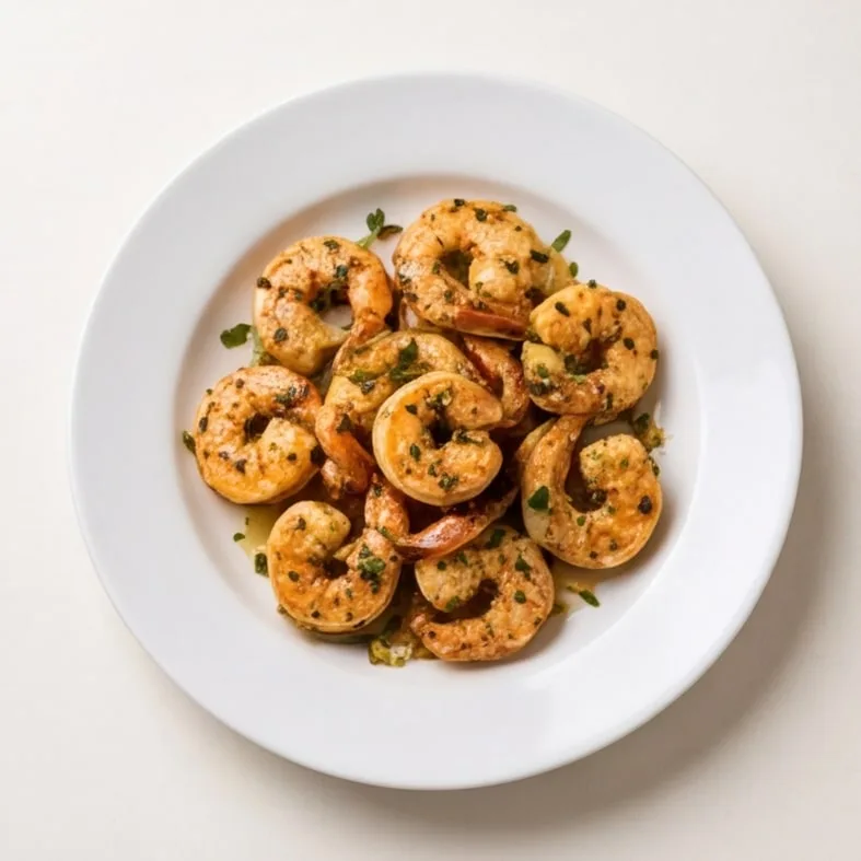 خوراک میگو سرخ شده