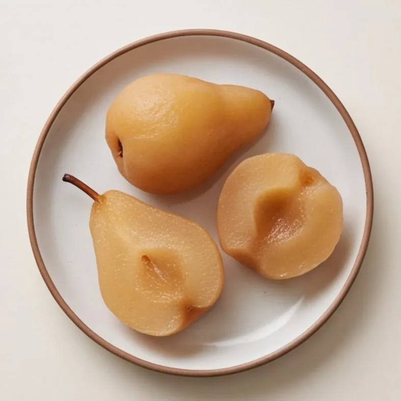گلابی بدون شکر خشک گوگردی